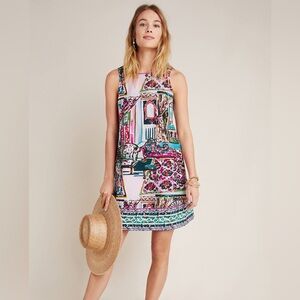 Anthropologie Amelia Mini Shift Dress